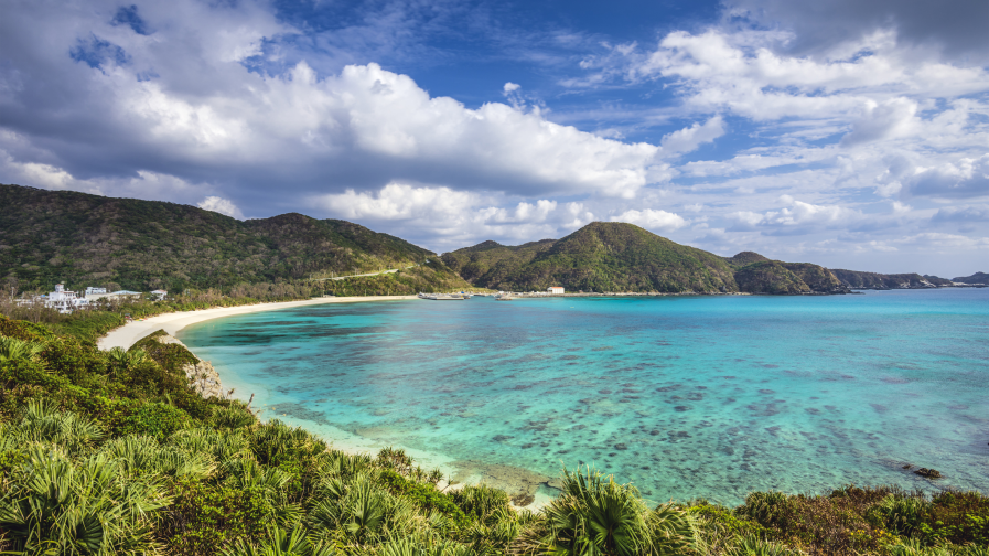 beach in japan