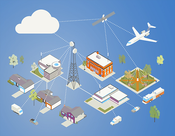 cartoon illustration fronthaul backhaul